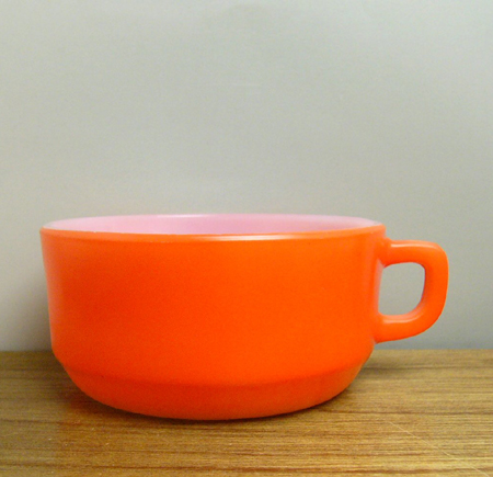 ファイヤーキング・スタッキングスープカップ　橙