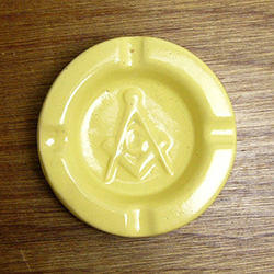 Vintage Rattlesnake Ashtray (S911) - 2000toys Antique Mall