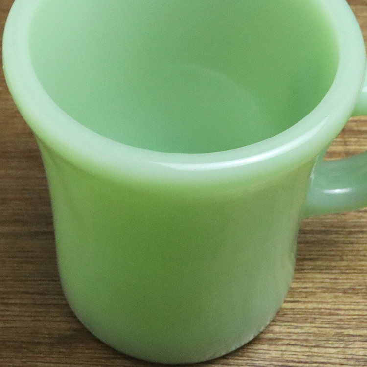 ファイヤーキング　ジェダイ　チョコレートマグ Fire king” Jade-ite Chocolate Mug B ファイヤーキング