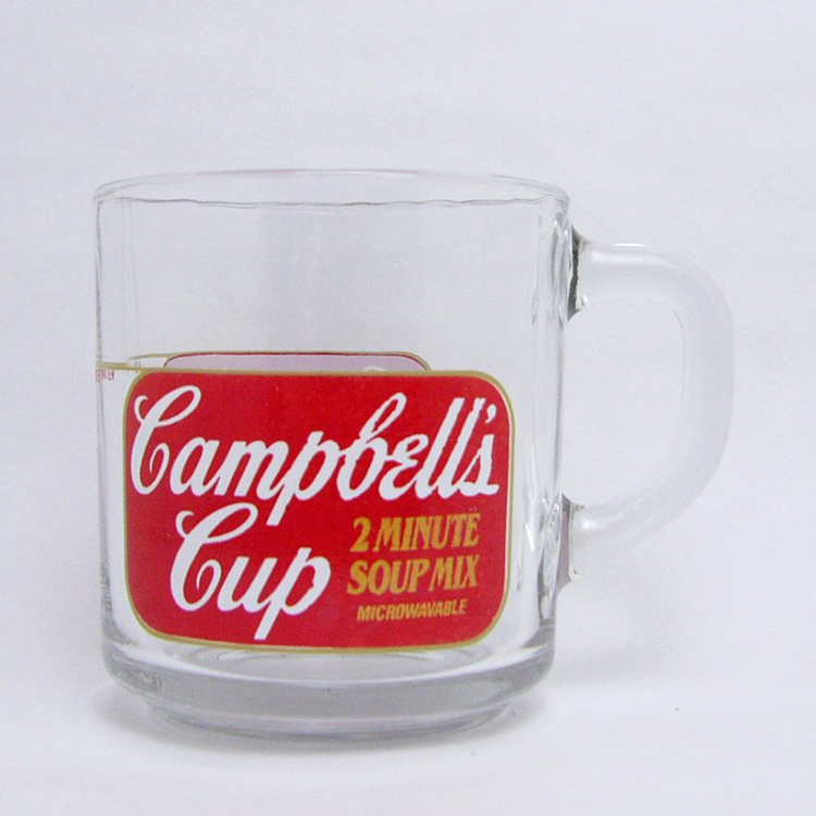 アンカーホッキング キャンベルスープ ガラス マグカップ 2個セット