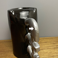 UNKNOWN☆バットマン フェイスマグ 陶器☆DEALERSHIP