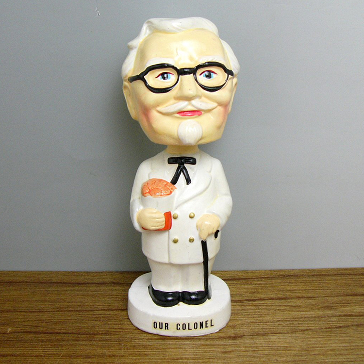 Vintage Nodder Bobbing Head ボビングヘッド 60's 1960's Bobble Head Nodder Los Angeles Rams Kissing Pair