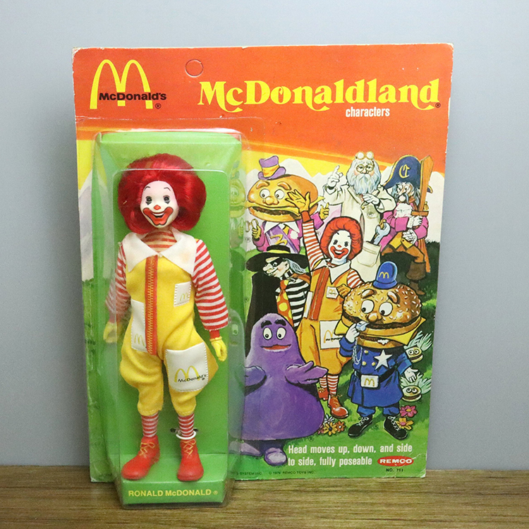 レア！　ロナルドマクドナルド　セラミック　ブーツ　フラグ　セット　アメトイ ブラッククリアハイソール レースアップサイドジップブーツ MONO