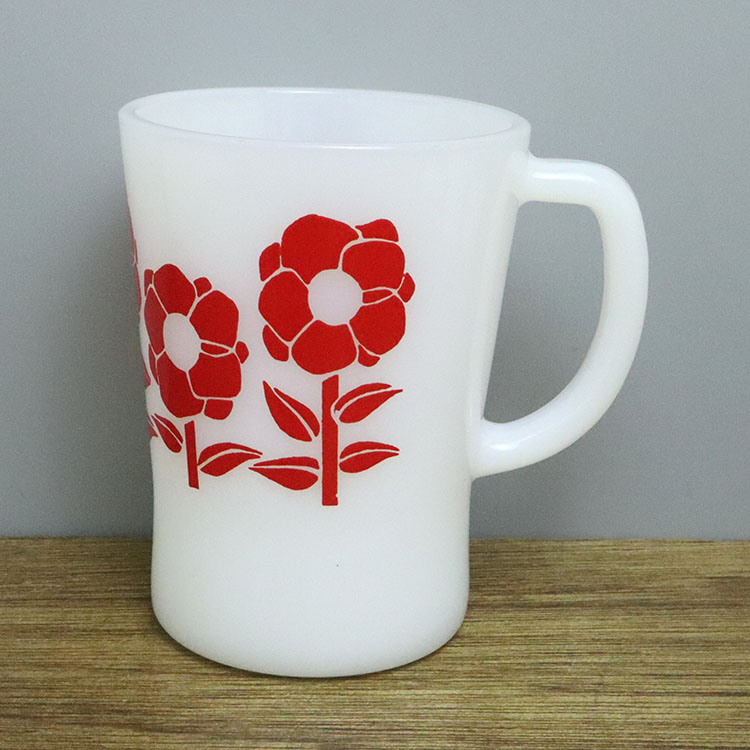 クラウン パイレックス/ポピー 赤/製造年代:1970年代