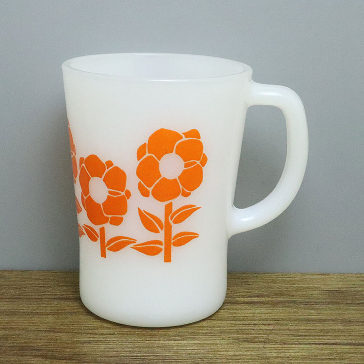 クラウン パイレックス/ポピー 橙/製造年代:1970年代