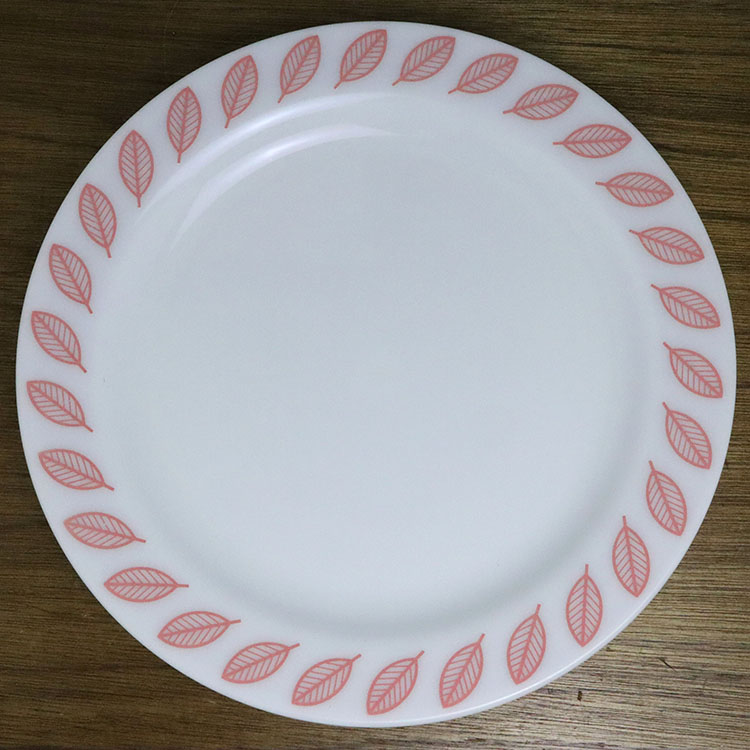 パイレックス/ピンクリーフ 12・1/2インチ プラッター/製造年代:1960-70年代